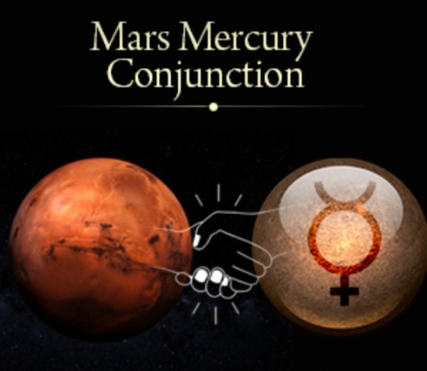 Conjunct Mars Mercury