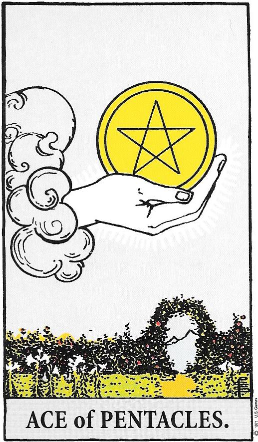11 Ace of Pentacles