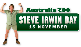 steve irwin day logo